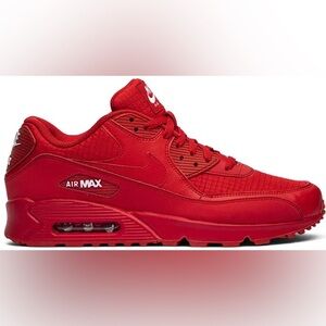 Nike Air Max 90 Essential University Red Sneakers US 6.5Y Women’s 8 EU 39